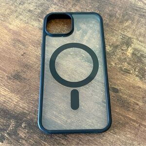 iPhone 13 clear and black insignia phone case
